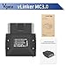 Vgate vLinker MC Bluetooth 3.0 OBD2 Scanner Code Reader Diagnostic Scan Tool for Android & Windows, Black