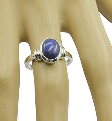 Bague bleue authentique en argent, le bijou chic de vos soirées