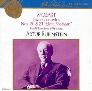 Piano Concerti 20 & 21 [Audio CD] Mozart and Rubinstein