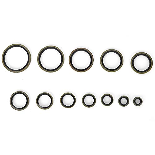 Anel de vedação, anel em O, kits de sortimento de anel em O de borracha para torneira de encanamento