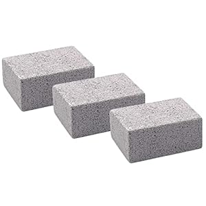 AIFEN Grillsteen reinigingsblok voor grillsteen, grillreinigingsstenen, voor barbecue, geraffineerde puimsteen, grillsteen, grillsteen voor een veilige, effectieve, niet-schurende reiniging