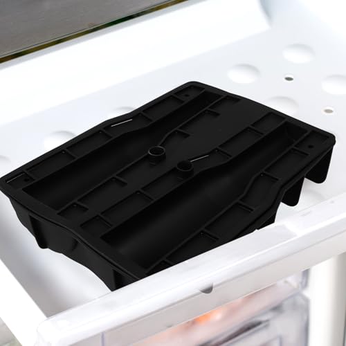Molde para cubitos de hielo de silicona negro Housoutil miniatura 5
