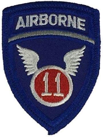 Embroidered Patch - Patches for Women Man - US Army Eleventh 11TH Airborne Division ABD Veteran Soldier