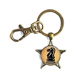 Pentagramm-Größe: 39,8 x 33,8 mm, Cabochon-Durchmesser: 2,0 cm, Basis-Durchmesser: 2,0 cm.