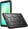 Funda Poetic TurtleSkin para Samsung Galaxy Tab A11 (8.7 pulgadas 2025), resistente a golpes, protección contra caídas, apta para niños, cubierta de silicona, color negro 2