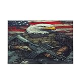 Künstlerische amerikanische Flagge Holz Puzzle 500 Teile Puzzle Einzigartige Puzzles Familienpuzzles