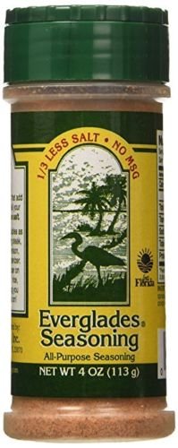 Everglades Seasoning All-Purpose 1/3 Less Salt * No MSG 4 oz. (113 g) (3 Pack)