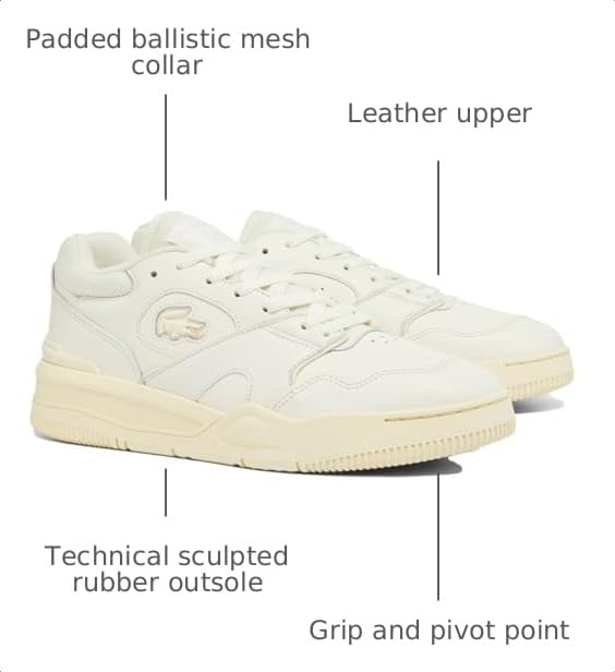 Image of Lacoste Men's Lineshot Leather Sneakers