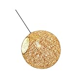 Suspension en rotin – élégante et simple, très tendance, idéale comme décoration, lampe bohème suspendue