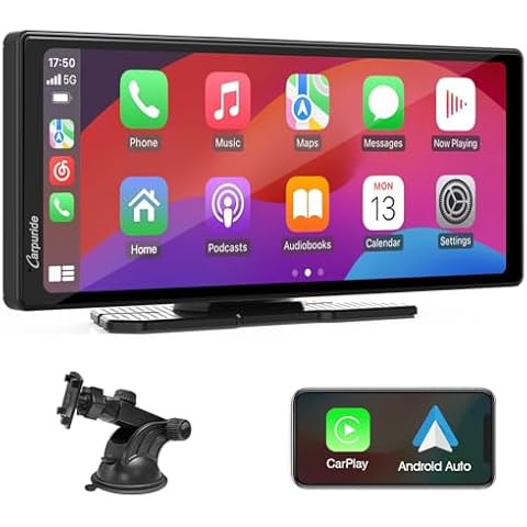 CARPURIDE C92 Carplay & Android Auto Stereo Cover