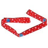  Baby Flaschen Halter Spielzeug Bügel Gurt, für Kinderwagen/Autositz/Hochstuhl - Rot, one size