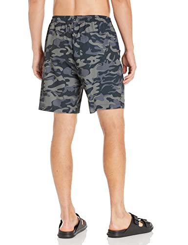 Quiksilver Men's Standard Surf Stretch Printvolley Elastic Waist Volley Swim Trunk Bathing Suit, Camoflage Waterman, Large2