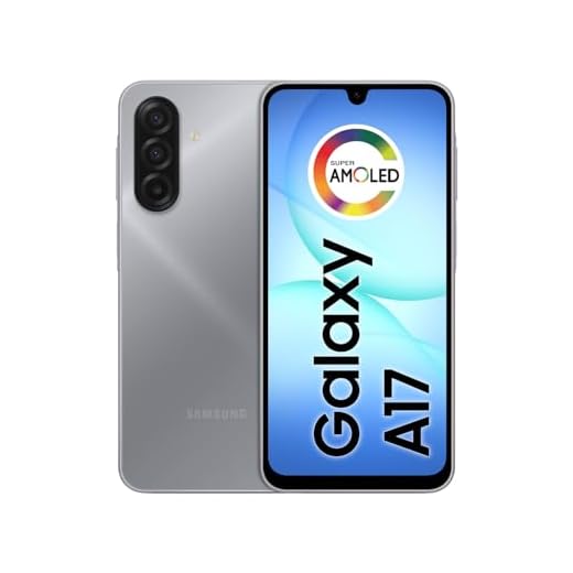 Samsung Celular Galaxy A17 com IA, 256GB, 8GB RAM, Câm de 50MP, Tela de 6.7", NFC, IP54 (Cinza)