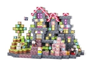 BINZKBB Magnetische Bausteine Burg Bausatz