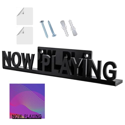 Väggfäste för spelande album, transparent vinylstativ, kompakt medieförvaring med tjock akrylpanel och polerade kanter | Modern väggdekoration accent