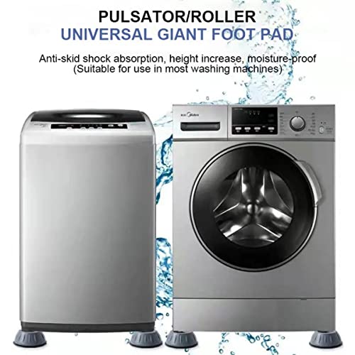 Pés da máquina de lavar, 4 peças de amortecedor almofada universal de vibração antivibração, proteçã