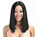 Produktbild Style Icon Lace Front Perücken 34cm Bob Wigs Synthetische Perücke Natürliche Gerade Kurze Qualität Perücken Für Frauen Hitzebeständige Fasern Spitze Front