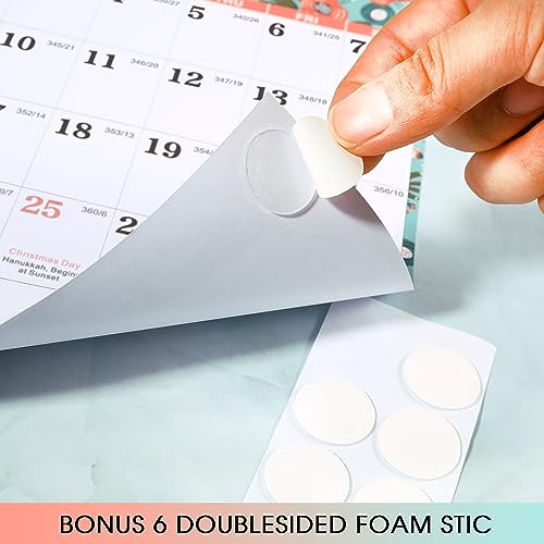 Calendar 2024-2025 - Yearly Wall Calendar 2024-2025, July 2024-June 2025, 22.4\'\'x34.6, Paper Folded Wall Calendar, Large Wall Calendar 12 Month One