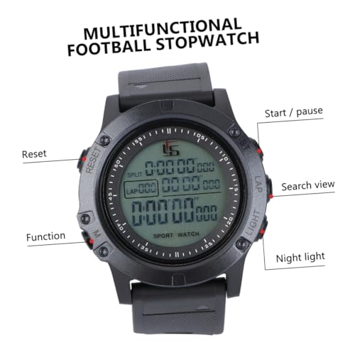 Reloj cronómetro multifunción para árbitro de fútbol miniatura 2