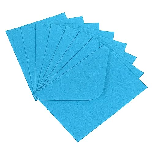 Mini enveloppes pour cartes cadeaux PATIKIL bleu azur en lot de 100