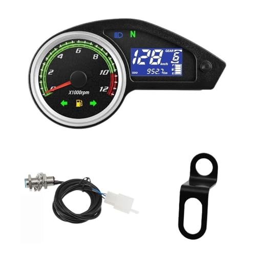 Compteur kilométrique pour moto universel 12V pour remplacer votre vieux cadran