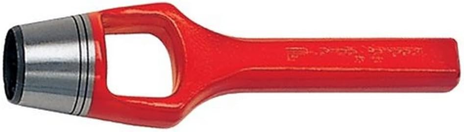 240175 Wad Punch 36mm in Red Lacquered/Polished