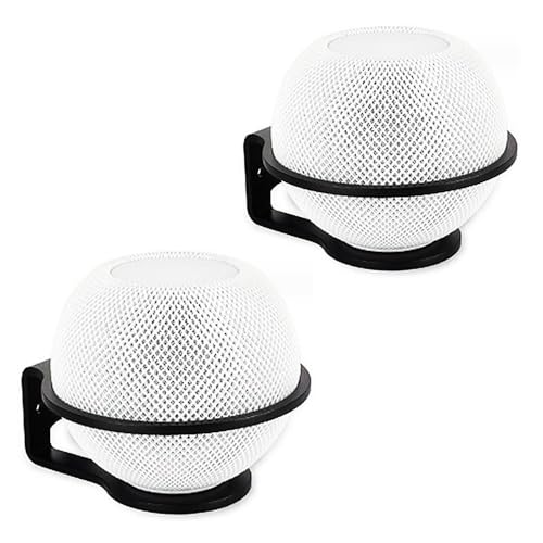 HomePod mini�X�s�[�J�[ �Ή� �A���~�j�E�����E�H�[���u���P�b�g/�E�H�[���u���P�b�g,�ϋv���� �X�s�[�J�[�E�X�^���h��t�u���P�b�g (Black)