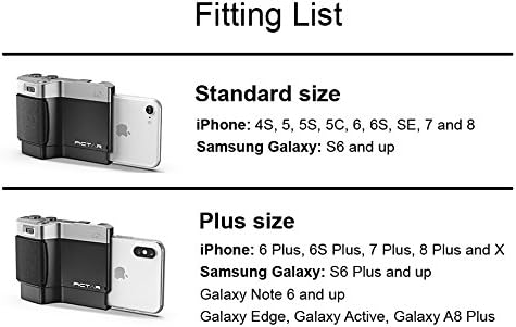 pictar mark ii smartphone camera grip for iphone and android