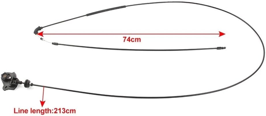 Hood Handle Compatible with Jaguar for XF 2009 2010 2011 2012 2013 2014 2015 Car Front Hood Release Cable Accessories C2Z29301