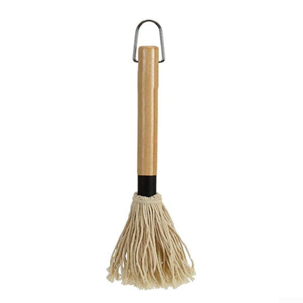 BBQ Sauce Basting Mop (D) | 6 extra Ersatzbürsten, zum Grillen und Räuchern, THM1ITT9W20HR901IJ4UAABQT8Q