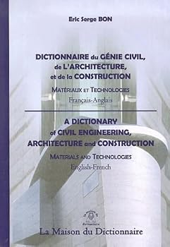 Paperback DICTIONNAIRE D'ARCHITECTURE CONSTRUCTION ET GENIE CIVIL FRANCAIS ANGLAIS V.V [French] Book