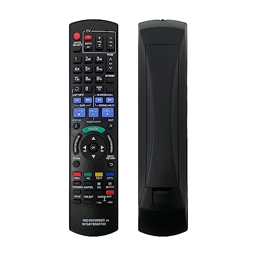 New Remote For Panasonic DMR-HWT130 500GB Freeview+ HD Smart TV Recorder UK