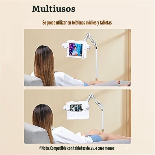Soporte de suelo para lectura de libros, soporte ajustable para libros de cocina, soporte de suelo para tableta, soporte de altura ajustable, soporte para libros, soporte para atril extra grande y