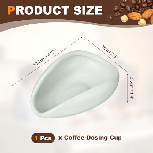 Vaso medidor de café de cerámica uxcell miniatura 2