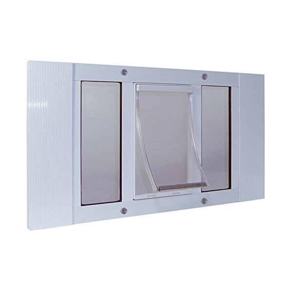 Aluminum Sash Window Pet Door