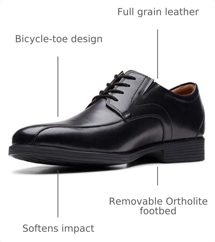 Image of Clarks Men's Whiddon Pace Oxford