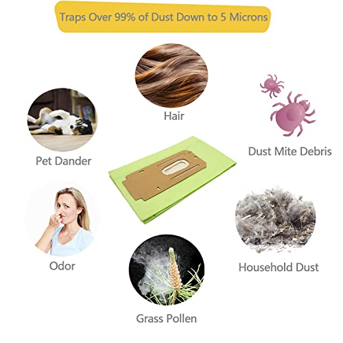 Vacuum Bags Replacement For Oreck Type Cc Xl Xl2 Xl7 Xl21, Fit All Oreck Xl Upright Vacuum Cleaner, Part #Ccpk8, Ccpk8Dw, 9 Pack #TOP4