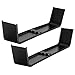 Trailer Fenders 2 Pack Tandem Axle 10'' x 72'' x 13'' Heavy Duty Steel for Car Haulers, Utility, and Landscape Trailer