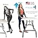 Lift Your Table® Folding Table Risers - Counter Height (Non-Slip Foot) - Made in The USA, Heavy Duty, Sturdy, Portable, Easy-to-Use Extensions Raise Bent Leg Folding Tables (Set of 4)