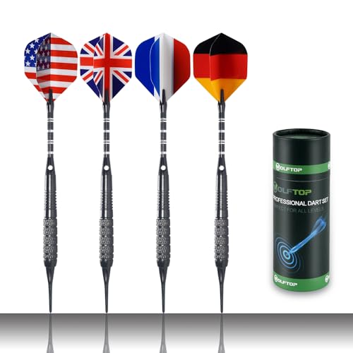 Wolftop SDB-WMS-12P 12 Pack Soft Tip Darts - Plastic Tip Darts 18 Grams thumb #1