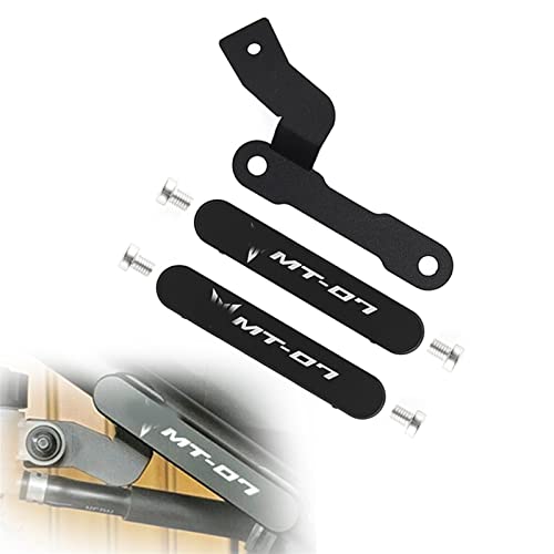 Kit de suppression de repose-pieds de passager de moto MT07 aluminium