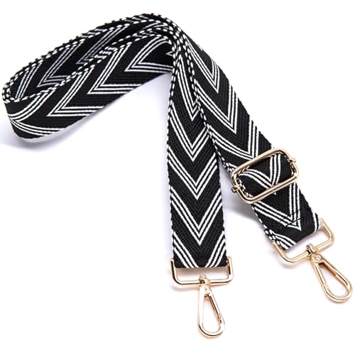Image of S&loyoe Purse Straps Replacement Crossbody Bag Strap Adjustable Wide Guitar Straps for Handbags 1.5inch