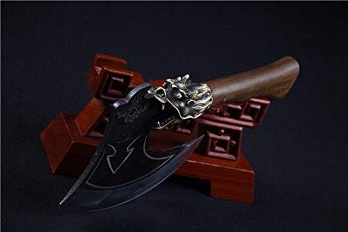 New 1150g Chef Chop Bone Knife Dragon Head Axe Hatchet Hand-adz T10 Steel #1259