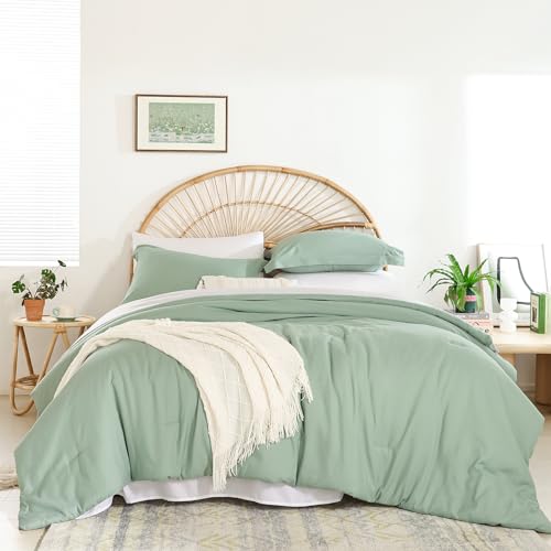 Image of weigelia King Comforter Set with Sheets - 7 Pieces Bed in a Bag King