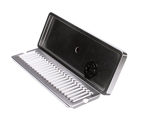 Perlick 5020 Top Mounted Drip Tray Trough, 13-3/4" W x 4-7/8" D