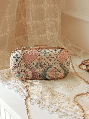 Image of THE TAN CLAN Classic Long Clutch Purses Luxury Handbags Bag for Women - Elegant Evening Handbag, Stylish Purse with Magnetic Closure
