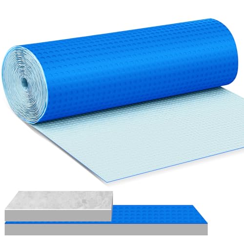 Drydiet 150 sqft Uncoupling Membrane for Tile 1/8''(3mm) Thick Waterproofing