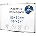 Swansea Magnettafel 90x60cm, Whiteboard mit Aluminiumrahmen, Magnetboard, Magnetisch, Trocken Abwischbar, Wand, für Büro, Schule und Küche and White günstig Kaufen-Swansea Magnettafel 90x60cm, Whiteboard mit Aluminiumrahmen, Magnetboard, Magnetisch, Trocken Abwischbar, Wand, für Büro, Schule und Küche