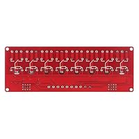 GTIWUNG 1 Stück 8 Kanal 12V Relaismodul, Relay Module Relais Modul mit Optokoppler High oder Low Level Trigger Erweiterungsplatine für Raspberry Pi Arduino – Ansicht 3