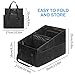 Car Organizer, Car Backseat Organizer for kids, Car Organizer with Divide, Handles and Multiple Mesh Pockets, Passenger Seat Organizer, Travel Accessories Collapsible Small Car Seat Storage Caddy